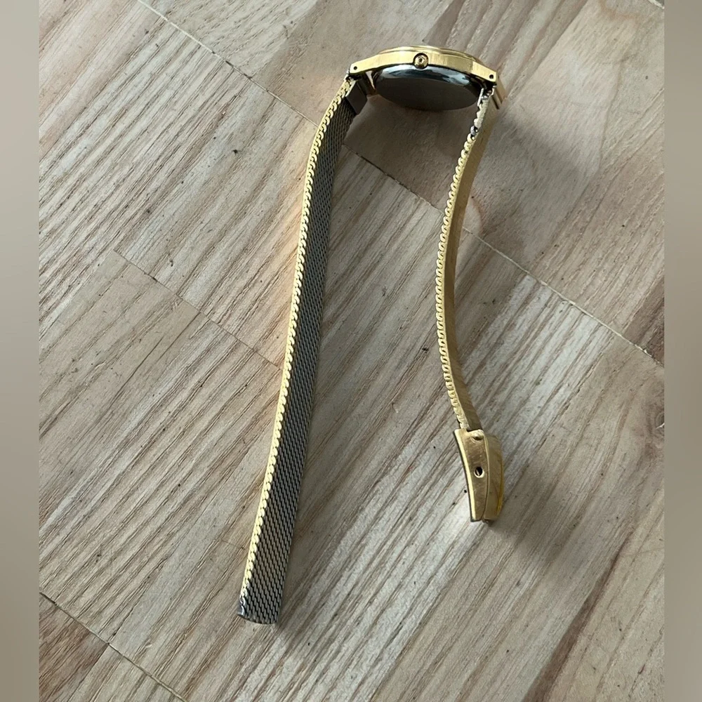 Tissot Gold Plated Super Rare Luxury Vintage Ladies Watch Gold Bracelet